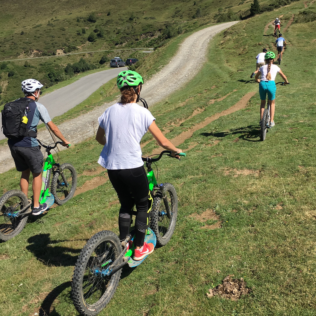 Trott rando niveau 2 descente du col d'Azet